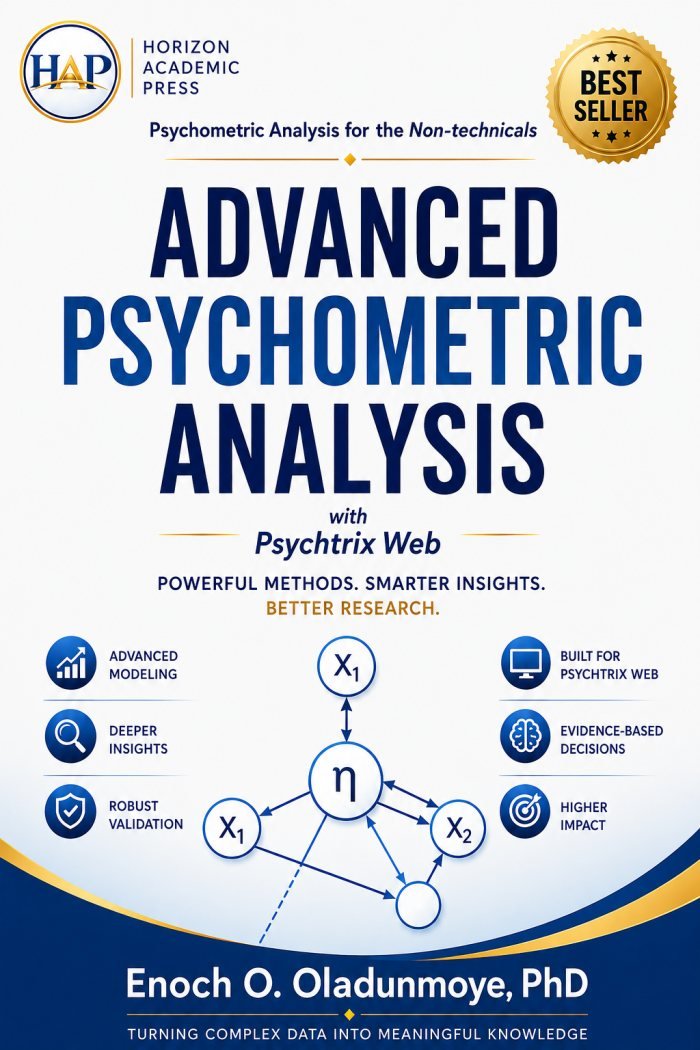 Cover of Advanced Psychometric Analysis with Psychtrix Web